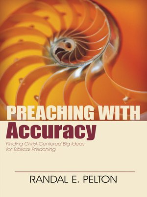 cover image of Preaching with Accuracy